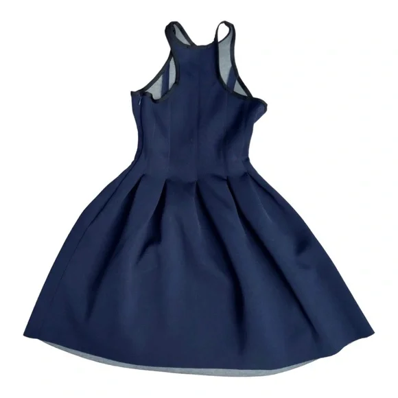 Alexander Wang  • Neoprene Pleated Skater Dress - Picture 6 of 8